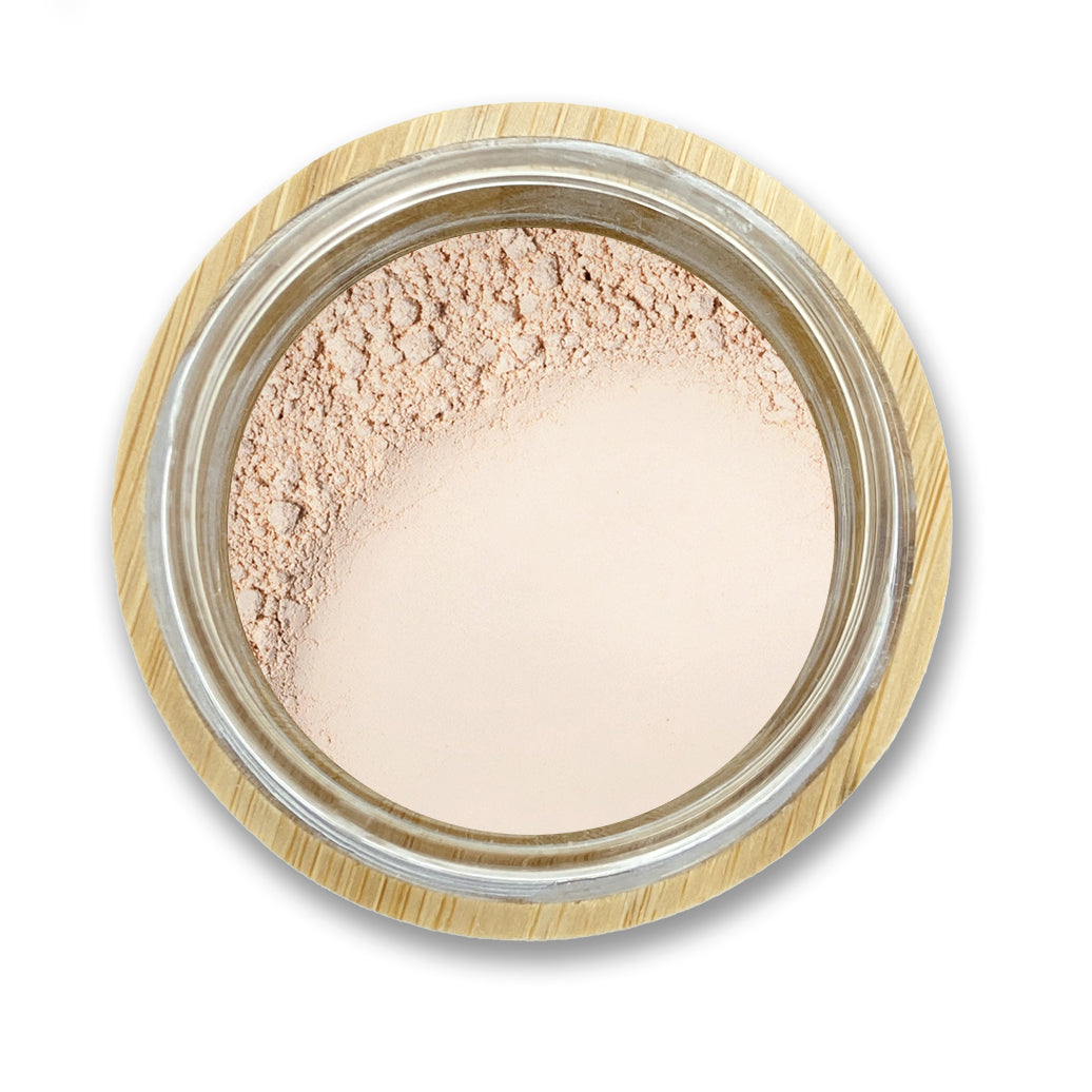 Loose Powder Mineral Foundation - Without Mica, Titanium Dioxide, & More! - Omiana Beauty