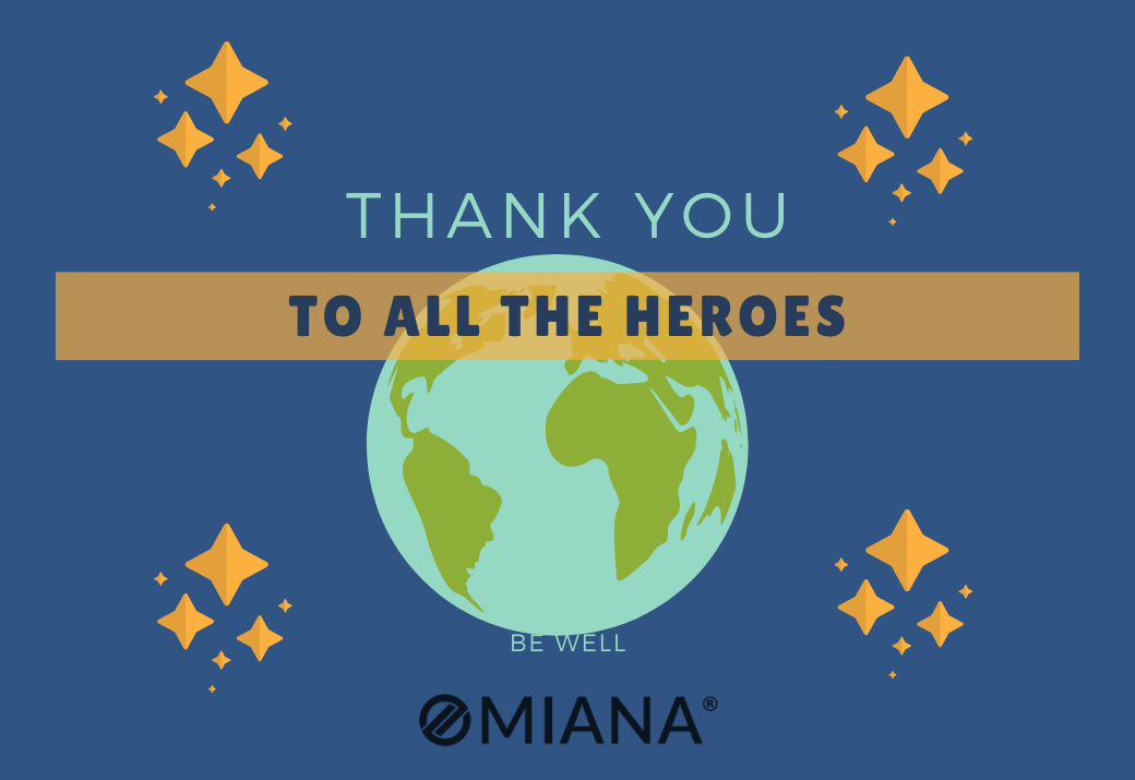 omiana call out to covid 19 heroes