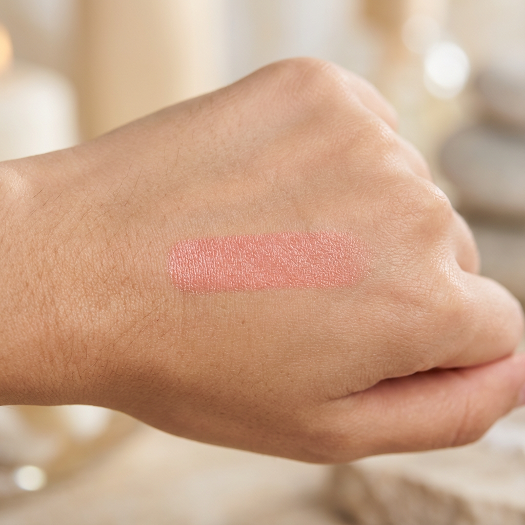 Limited Edition Creamy Mineral Lipstick – Blushing Nude