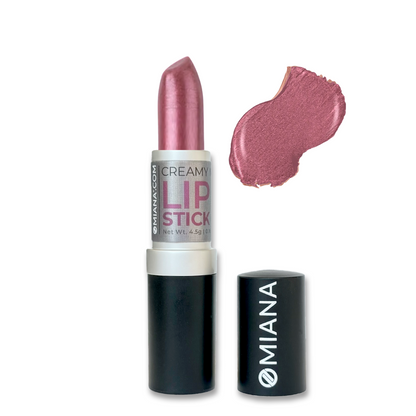 Lápiz labial mineral cremoso: ¡opciones sin dióxido de titanio ni mica!