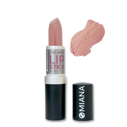 Lápiz labial mineral cremoso: ¡opciones sin dióxido de titanio ni mica!