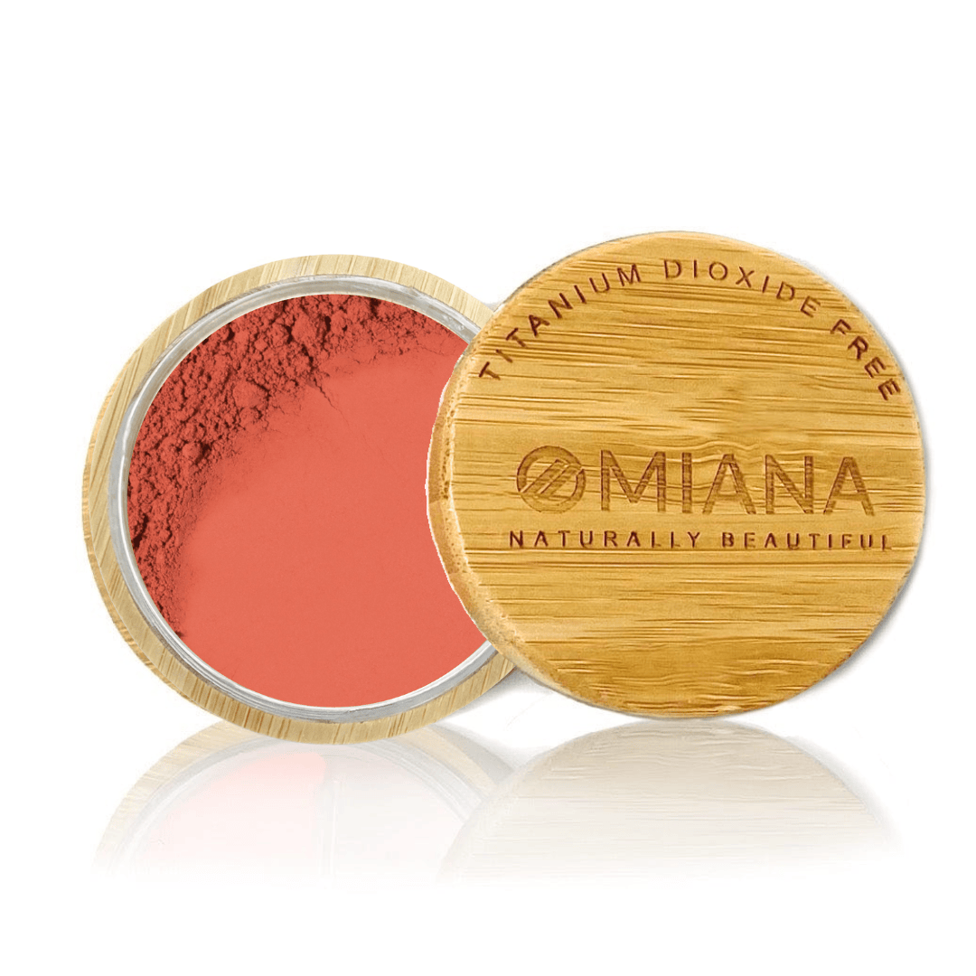 Omiana Beauty Blush Independent / Original Size 6g | 0.21 oz Loose Powder Mineral Blush - Titanium Dioxide-Free, Mica-Free, & More!