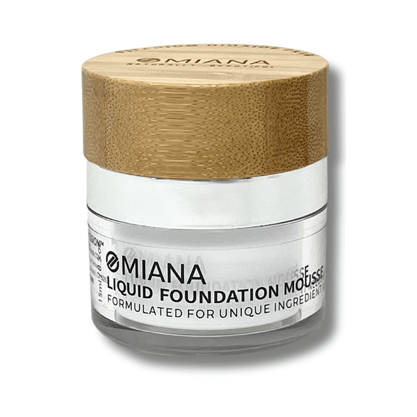 Omiana Beauty Foundation Longwear Liquid Foundation Mousse - No Mica, No Titanium Dioxide, & More!