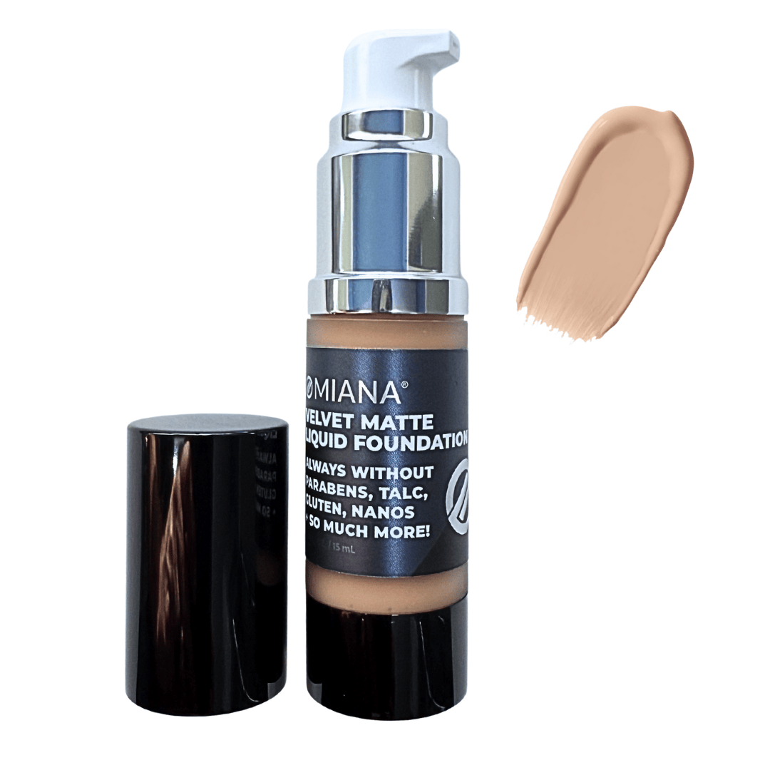 Velvet Matte Liquid Foundation - Clean Formula - Mica-Free