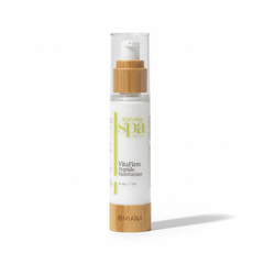 Humectante con péptidos VitaFirm: ¡elaborado sin OGM, toxinas, fragancias artificiales y más!