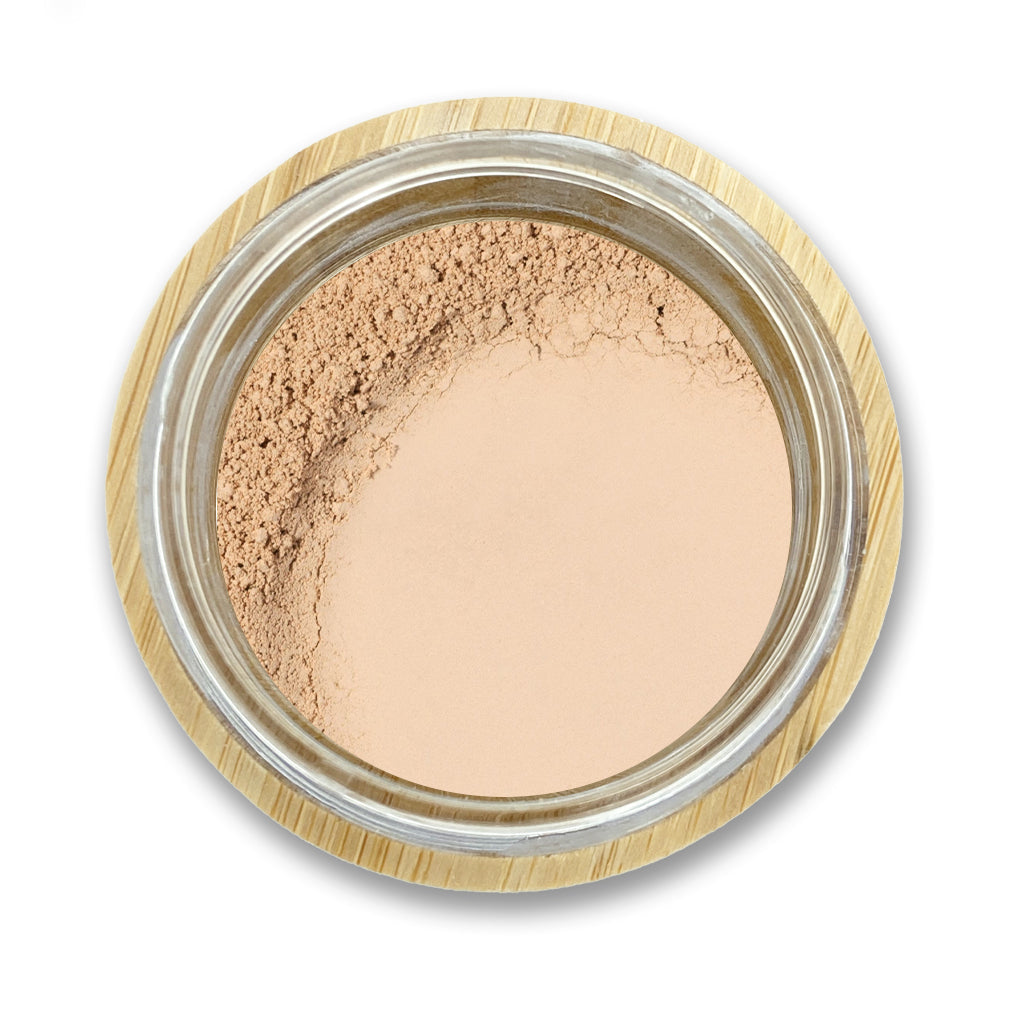 LARGE Loose Powder Mineral Foundation - Without Mica, Titanium Dioxide, & More! - Omiana Beauty