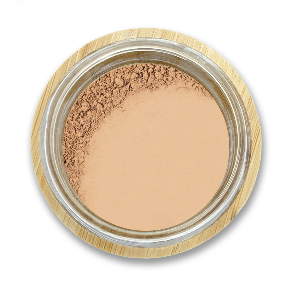 Loose Powder Mineral Foundation - Without Mica, Titanium Dioxide, & More! - Omiana Beauty