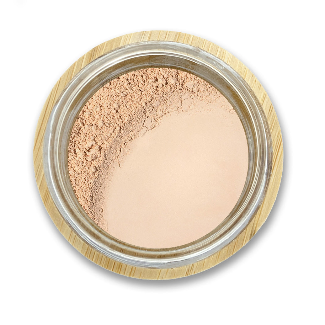 LARGE Loose Powder Mineral Foundation - Without Mica, Titanium Dioxide, & More! - Omiana Beauty