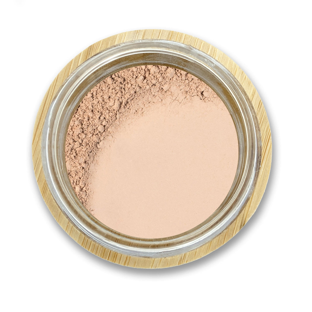 Loose Powder Mineral Foundation - Without Mica, Titanium Dioxide, & More! - Omiana Beauty