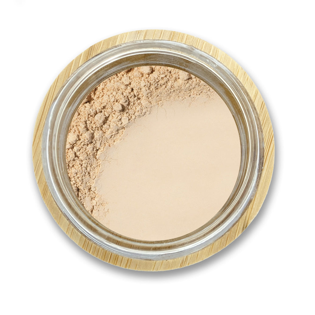 LARGE Loose Powder Mineral Foundation - Without Mica, Titanium Dioxide, & More! - Omiana Beauty