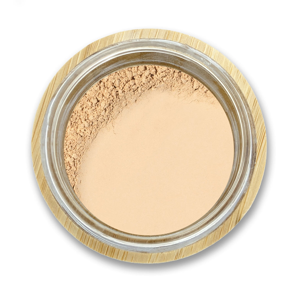 LARGE Loose Powder Mineral Foundation - Without Mica, Titanium Dioxide, & More! - Omiana Beauty