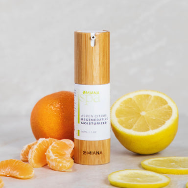 Omiana Natural Spa Skincare for Sensitive Skin Aspen Citrus Regenerating Moisturizer