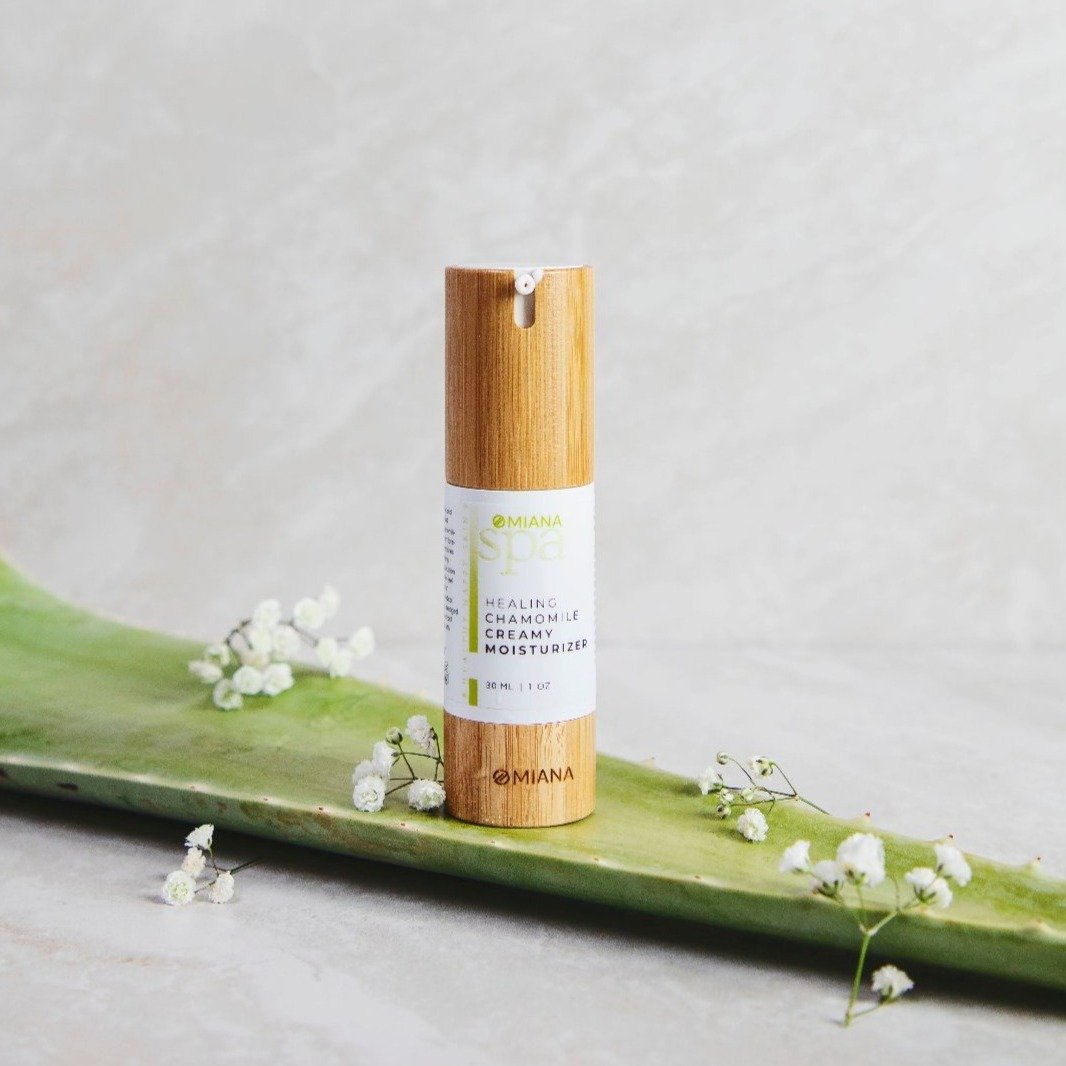 Omiana Natural Spa Skincare for Sensitive Skin Healing Chamomile Creamy Moisturizer