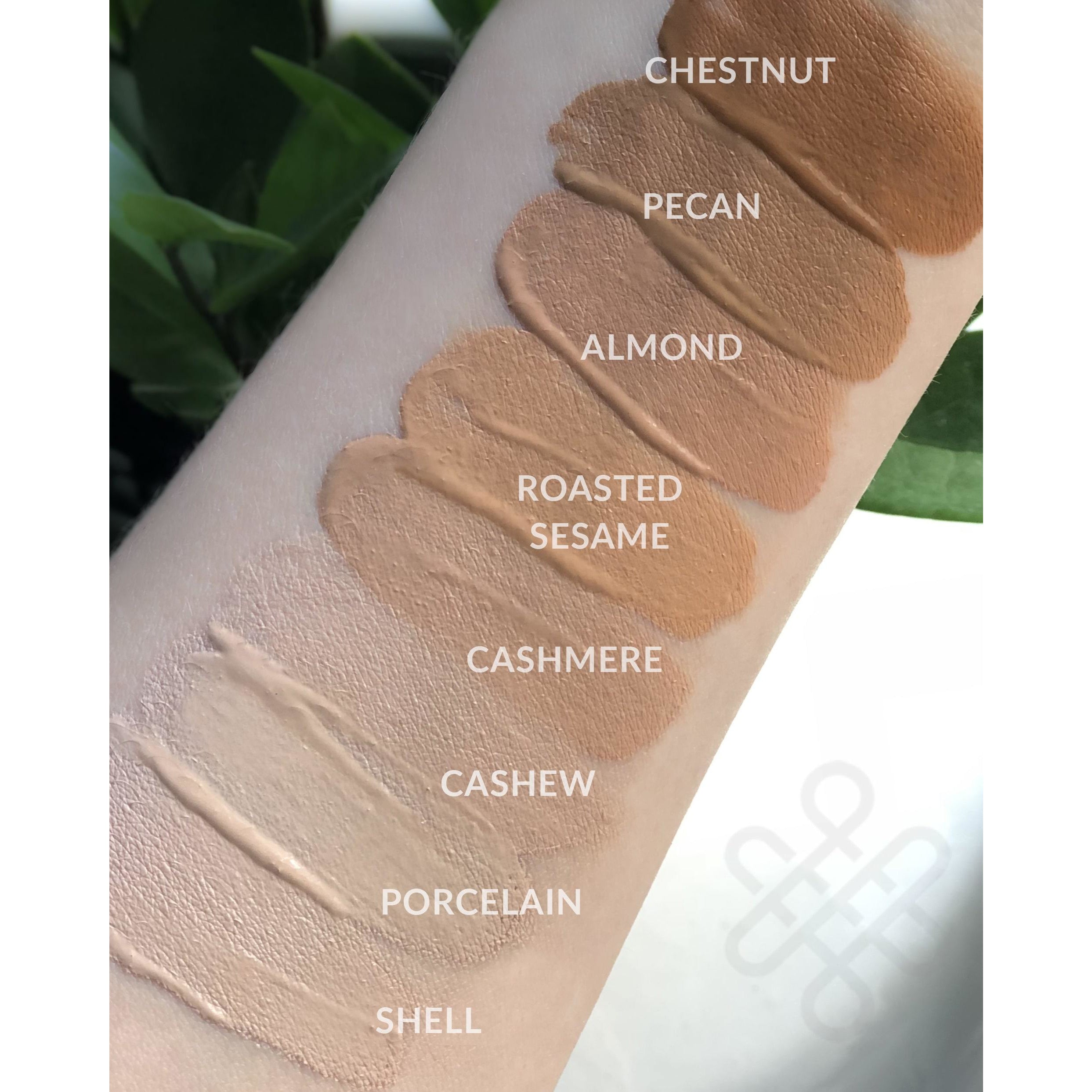 makeup artist swatches